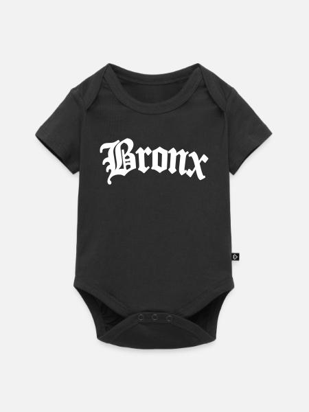 bronx - Baby Premium Kurzarmbody - Schwarz