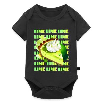 Key Lime Pie - Baby Premium short-sleeve bodysuit - black - Front