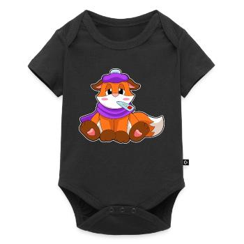 Fuchs Clinical Thermometer - Baby Premium short-sleeve bodysuit - black - Front
