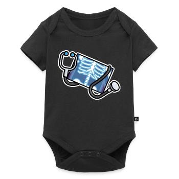 Logo Radiology Manip Radio Radiologist Radiology - Baby Premium short-sleeve bodysuit - black - Front