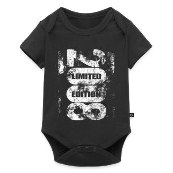 Édition limitée 2008 | Anniversaire - Millésime 2008 - Body à manches courtes Premium Bébé - noir - Devant