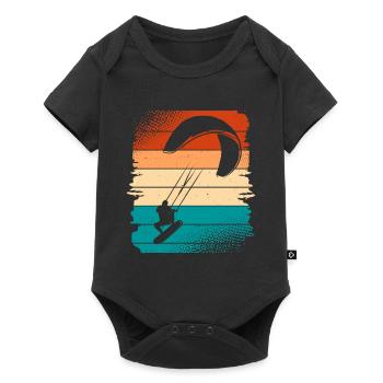 Kitesurfer Kitesurf Kitesurf - Body à manches courtes Premium Bébé - noir - Devant