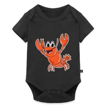 Lobster Kids Motif - Body à manches courtes Premium Bébé - noir - Devant