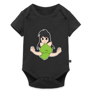 Anime - Body à manches courtes Premium Bébé - noir - Devant