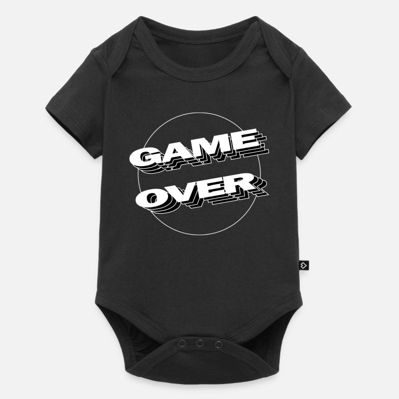FIN DU JEU - Body à manches courtes Premium Bébé - noir