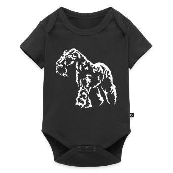 Kerry Blue Terrier "Black Edition" - Baby Premium short-sleeve bodysuit - black - Front