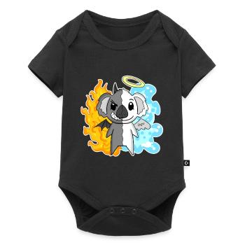 Koala - Anges et Diables - Body à manches courtes Premium Bébé - noir - Devant