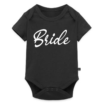 Bride Matching Engagement Bridal Shower Wedding - Baby Premium short-sleeve bodysuit - black - Front