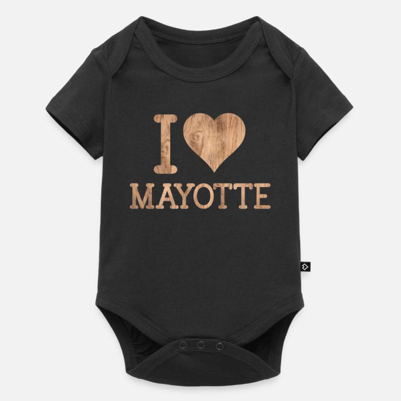 T SHIRT MAYOTTE  - Body à manches courtes Premium Bébé - noir