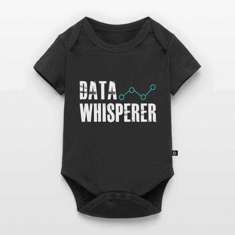 Data Whisperer Science Analyst Software Engineer Baby Premium Kurzarmbody