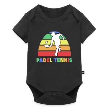 Padel Tennis Tournament Saying Player Padel Game - Baby Premium short-sleeve bodysuit - black - Front