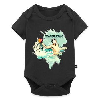 Water polo - The toughest athletes - Baby Premium short-sleeve bodysuit - black - Front