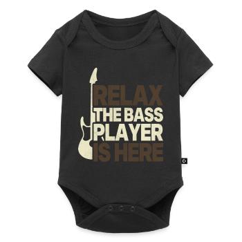 Drôle Cadeau Pour Le Bassiste Basse Guitare - Body à manches courtes Premium Bébé - noir - Devant