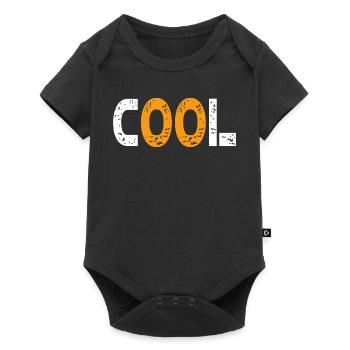 Cool moderne et jeune - Body à manches courtes Premium Bébé - noir - Devant