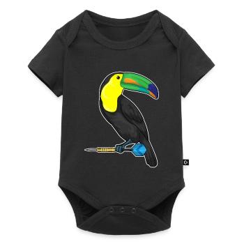 Toucan Dart Dart - Body à manches courtes Premium Bébé - noir - Devant
