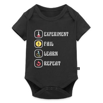 Science Physics Chemistry Experiment - Baby Premium short-sleeve bodysuit - black - Front
