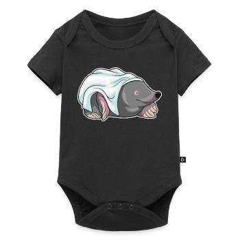 Mariage au voile nuptial Mole - Body à manches courtes Premium Bébé - noir - Devant