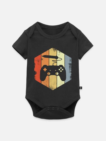 Game Artist - Baby Premium Kurzarmbody - Schwarz