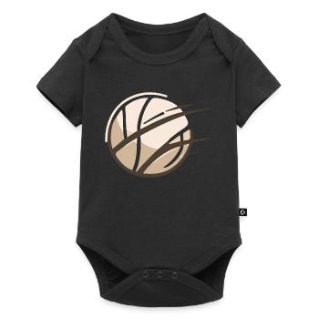 Volleyball motif - Baby Premium short-sleeve bodysuit - black - Front
