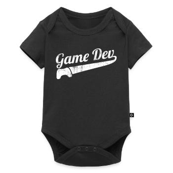 Développeur de jeux - Body à manches courtes Premium Bébé - noir - Devant