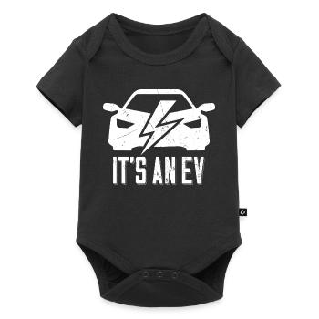 C’est un EV Supercharge - pour les fans de voitures électriques - Body à manches courtes Premium Bébé - noir - Devant