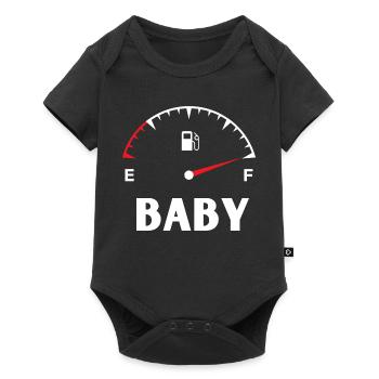 Mommy daddy baby match t shirt - Baby Premium short-sleeve bodysuit - black - Front