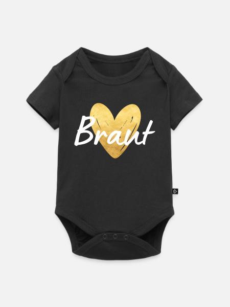 Braut Jungesellinnenabschied - Baby Premium Kurzarmbody - Schwarz