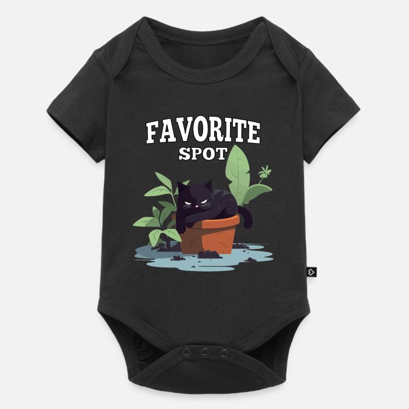 Stomping ground - Baby Premium short-sleeve bodysuit - black