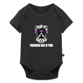 Conception pour chien - Body à manches courtes Premium Bébé - noir - Devant