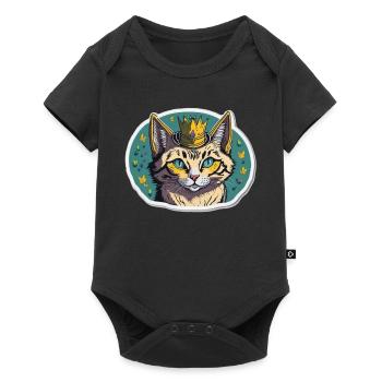 Princesse - Body à manches courtes Premium Bébé - noir - Devant