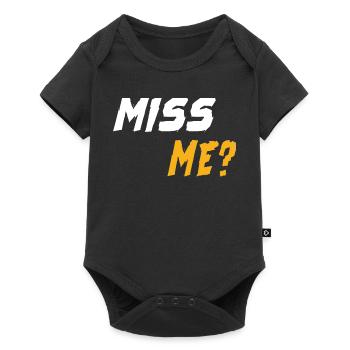 Me manque? - Body à manches courtes Premium Bébé - noir - Devant