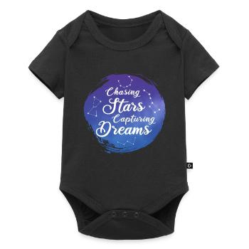Hunting Stars Catching Dreams - Baby Premium short-sleeve bodysuit - black - Front
