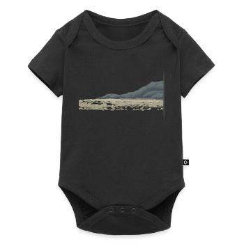 ROCKY COAST - Baby Premium short-sleeve bodysuit - black - Front