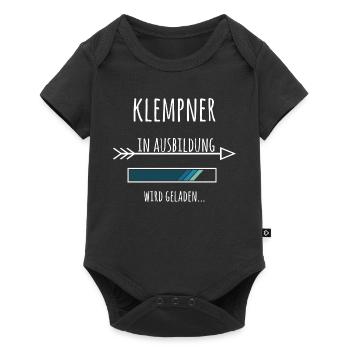 Klempner Ausbildung Beruf Geschenk - Baby Premium Kurzarmbody - Schwarz - Vorne