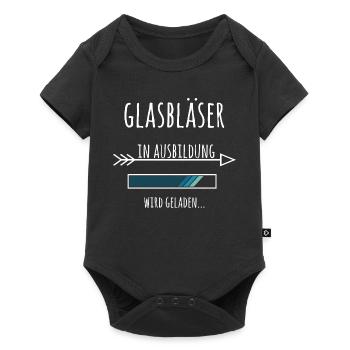 Glasbläser Ausbildung Beruf Geschenk - Baby Premium Kurzarmbody - Schwarz - Vorne