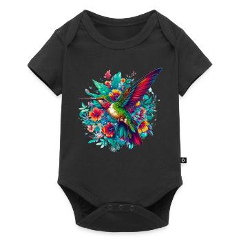 Colibri - Body à manches courtes Premium Bébé - noir - Devant