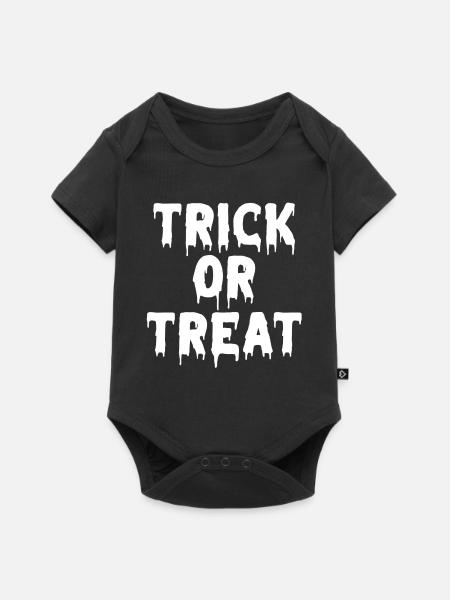 Halloween, Halloween-Party, Hexe - Baby Premium Kurzarmbody - Schwarz