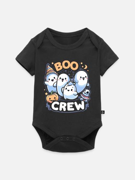 Buh-Crew - Baby Premium Kurzarmbody - Schwarz