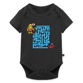 Das Labyrinth der Liebenden - Baby Premium Kurzarmbody - Schwarz - Vorne