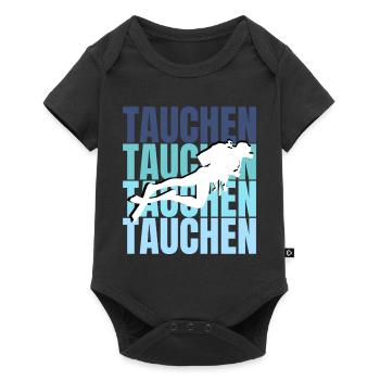 Diving Adventure: Exploring the Depths, Experiencing Freedom - Baby Premium short-sleeve bodysuit - black - Front
