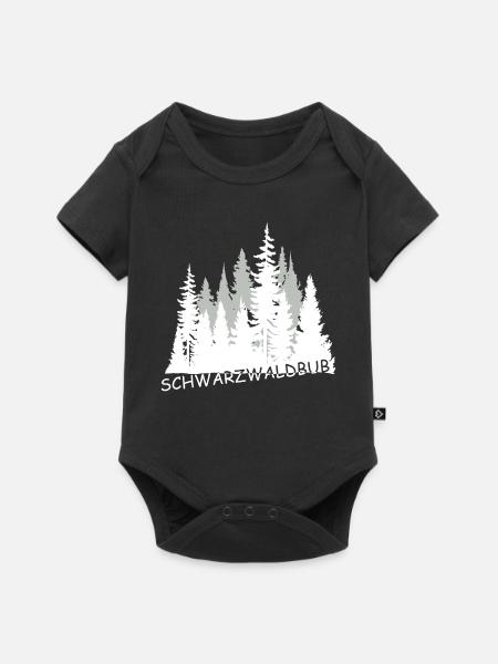 Schwarzwaldbub - Baby Premium Kurzarmbody - Schwarz