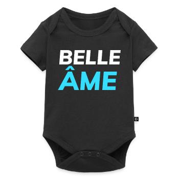 belle âme - Body à manches courtes Premium Bébé - noir - Devant