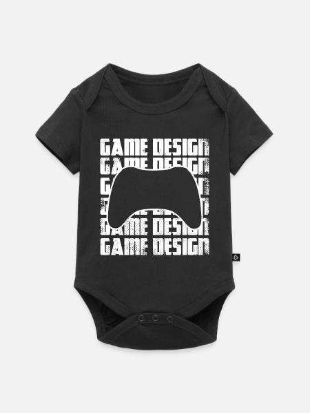 Game Designer - Baby Premium Kurzarmbody - Schwarz