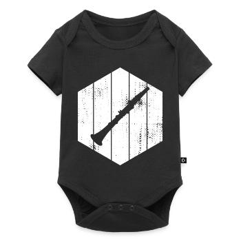 Clarinet - Baby Premium short-sleeve bodysuit - black - Front