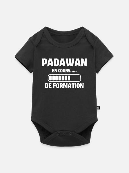 formation apprentissage, apprentis, travail humour - Body à manches courtes Premium Bébé - noir