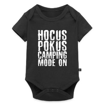 Relax Camping Hikers Statement Holidays Camping - Baby Premium short-sleeve bodysuit - black - Front