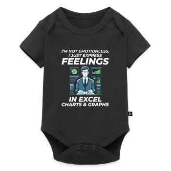 Buchhalter Buchhaltung Buchhaltung Finanzen Lustig - Baby Premium Kurzarmbody - Schwarz - Vorne