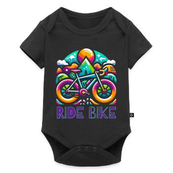 Cyclisme - Ride Bike design - Body à manches courtes Premium Bébé - noir - Devant