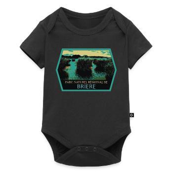 Marais Parc naturel de Brière: Authentic Nature - Baby Premium short-sleeve bodysuit - black - Front