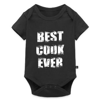Meilleur chef de tous les temps - Body à manches courtes Premium Bébé - noir - Devant